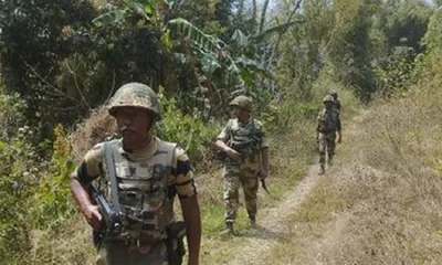 security tightened along manipur assam border ahead of polling tomorrow