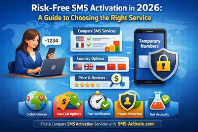 risk free sms activation in 2026  a guide to choosing the right service