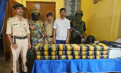 tripura  four lakh yaba tablets worth rs 40 crore seized