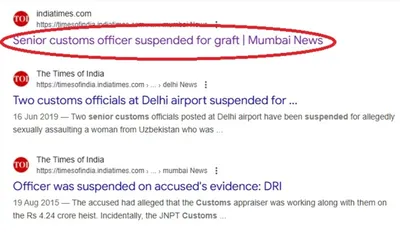 vantara probe  times of india removes 2013 report on sit member s suspension