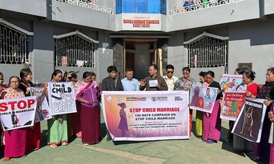 manipur launches 100 day campaign against child marriage amid 100 reported cases