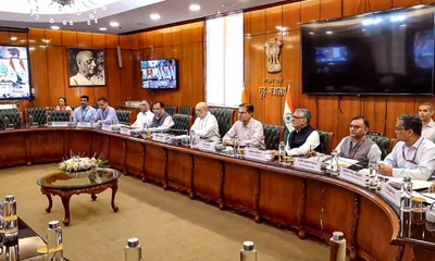 operation sindoor  union home minister holds high level meet with border states