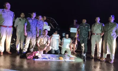assam  rs 6 crore worth yaba tablets seized in cachar  two arrested