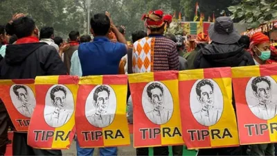 tipra’s fast unto death stir in tripura from february 28