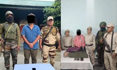 female insurgent among three kcp pwg arrested in manipur