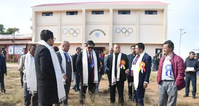 meghalaya readies sports infrastructures for national games