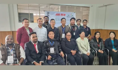 nagaland  over 74 500 youth registered unemployed  kohima job fair shortlists 74 candidates