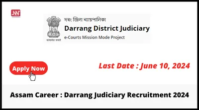 assam career   darrang judiciary recruitment 2024