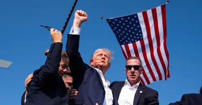 donald trump assassination attempt  ‘one inch from potential civil war’ in us