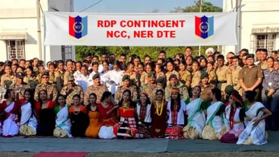 171 ncc cadets from ne to take republic day camp in delhi