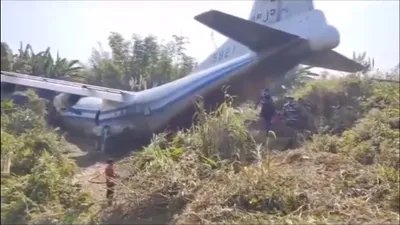 myanmar army plane crashes in mizoram  eight injured