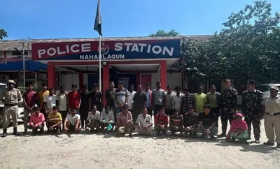 arunachal  39 detained for violating inner line permit rules