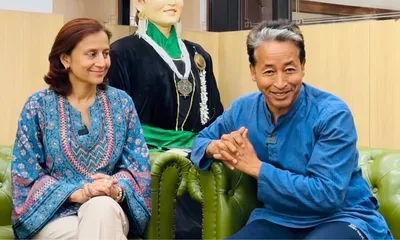 interview  gitanjali angmo reveals chronology of  blackmail  before sonam wangchuk s arrest