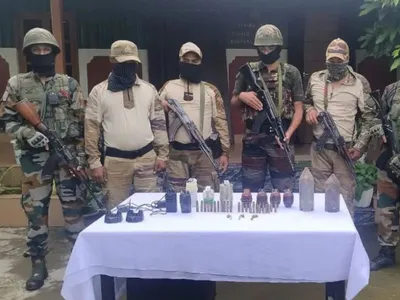 manipur  more arms  amp  ammo recovered from three districts