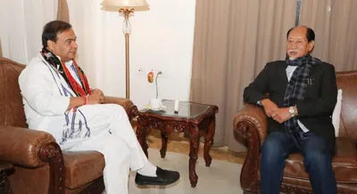 assam cm himanta biswa sarma meets nagaland counterpart neiphiu rio