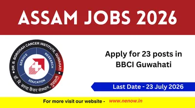 assam jobs 2026   apply for 23 posts in bbci guwahati