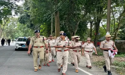 assam  ig akhilesh kumar singh reviews law and order in tinsukia