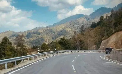 arunachal  bro to complete double laning of pene tato stretch by march 2026