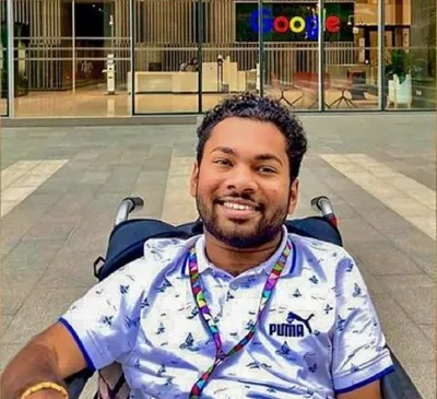 assam  iit guwahati student beats cerebral palsy to get dream job in google