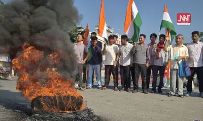 tripura strike by csos evokes mixed response  transport services hit