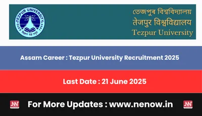 assam career   tezpur university recruitment 2025