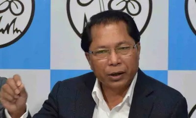 meghalaya  mukul sangma flags coal funded militancy