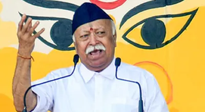 rss chief blames ‘foreign extremists’ for almost six month long manipur violence