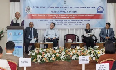 mizoram home minister says effective implementation key to success of new criminal laws