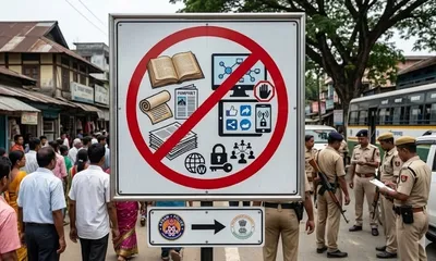 assam  dibrugarh issues strict directive against extremist content linked to banned outfits
