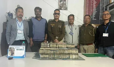 arunachal pradesh  rs 1 crore seized from car trailing meghalaya cm’s convoy