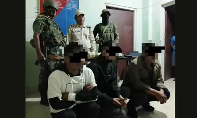 manipur police  assam rifles seize 11 kg opium  arrest three in churachandpur