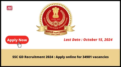 ssc gd recruitment 2024   apply online for 34981 vacancies