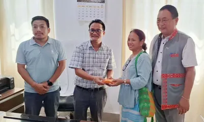 arunachal  mla ninong ering empowers upsc aspirants with financial aid