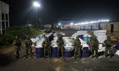 tripura  assam rifles  dri seize codeine cough syrup worth rs 1 27 crore