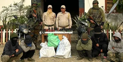 manipur  assam rifles foils militant activity along india myanmar border