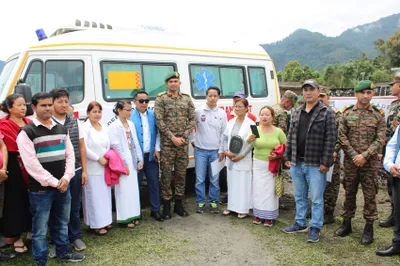 arunachal  indian army undertakes infra  amp  healthcare projects in tuting village