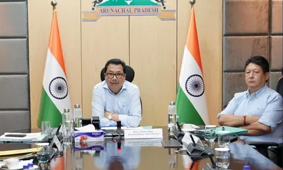 arunachal deputy cm reviews budget projects  orders faster execution