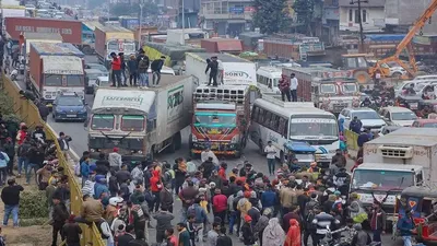 assam  normal life paralysed as drivers go on strike for 48 hours