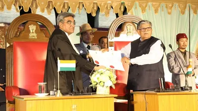 assam  justice vijay bishnoi sworn in as chief justice of gauhati hc