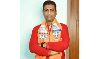 tripura bjp suspends barjala mandal president after arrest over alleged land mafia links
