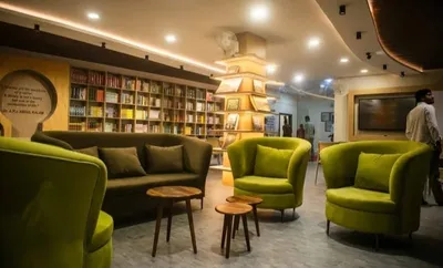 assam  tinsukia district commissioner inaugurates multimodal space at library