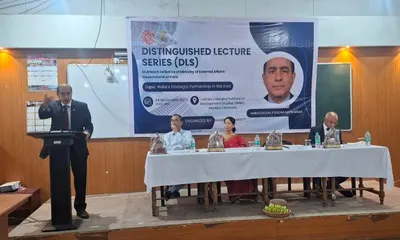 manipur  mims organises distinguished lecture on  india’s strategic partnership in the east 