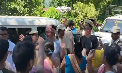 tension continues along assam arunachal border after armed man confronts locals