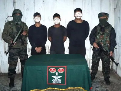 manipur  assam rifles nab 5 militants in 48 hours in tengnoupal