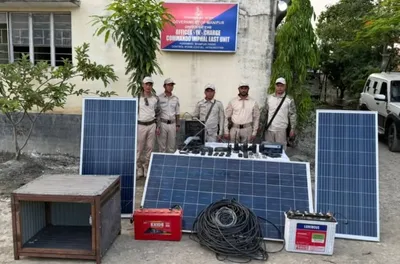 manipur  militant camp busted in imphal east  electronic equipment seized