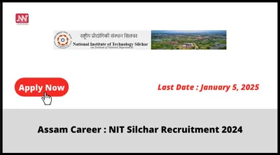 assam career   nit silchar recruitment 2024