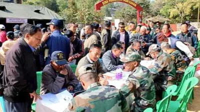 indian army reaches out to ex servicemen in manipur