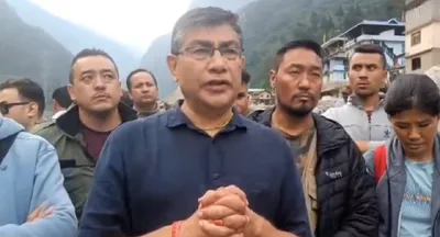 sikkim floods row  more rift among nda partners  bjp questions skm cm over dam disaster