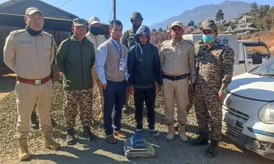 manipur  inter state drug peddler arrested with brown sugar worth rs 1 96 lakh