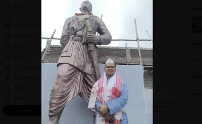 assam congress president gaurav gogoi taps into assamese pride with tribute to matak king